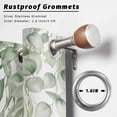 thumbnail image 2 of Outdoor Curtains for Patio Waterproof, Eucalyptus Leaves Outdoor Privacy Panels Grommet, Summer Country Leaves Natural Plants Blackout Outside Curtains for Porch/Cabana 54"x108", 2 Panels, 2 of 8