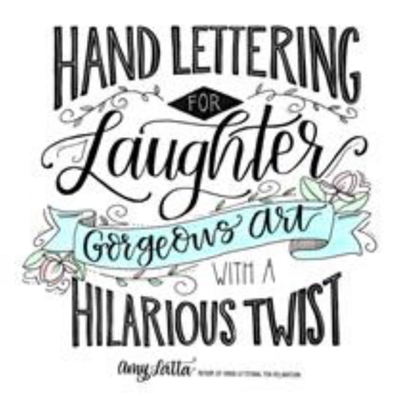 Hand Lettering for Laughter: Gorgeous Art with a Hilarious Twist (Paperback)