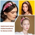 thumbnail image 2 of 2 Pack Spa Headbands for Women Ladies- Puffy Makeup Headband Peony Hair Bands for Washing Face, 2 of 6