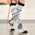thumbnail image 5 of FREEAMG Swan Compression Socks for Women and Men, 1 Pair, 5 of 7