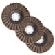 thumbnail image 1 of 3pcs 4-1 / 2" x 7/8" acondicionado de la rueda de pulido de lijado no Tejidos Grinding Flap Disc Abrasivos de superficie for Angle Grinder, 1 of 7