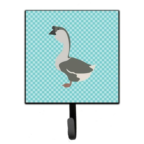 Carolines Treasures BB8073SH4 African Goose Blue Check Leash or Key Holder