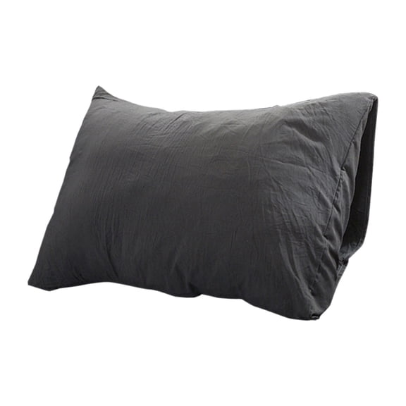 YIMWNYI Solid Color Unprinted Washed Pillowcase, Coreless Pillowcase, Polyester Pillowcase, Minimalist Style Bedding, Skin-Friendly Breathable Pillowcase, Fade-Resistant & Pilling-Free Pillowcase