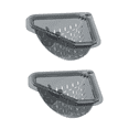 thumbnail image 2 of 2PC Drain Basket for Kitchen Sink, Multi Purpose Drain Basket Sink Strainer, Sink Organizer Rack for Kitchen, Kitchen Basket Strainer Kitchen Sink Basket, 2 of 9