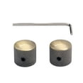 thumbnail image 2 of 2Pcs Electric Guitar And Bass Tone And Volume Metal Electronic Control Knobs, 2 of 7