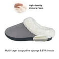 thumbnail image 2 of FREISTERN Women's Fuzzy Slippers Fluffy Slip On Anti-Slip Lady Slippers Indoor Outdoor Warm House Shoes, 2 of 6