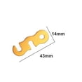 thumbnail image 4 of Cuerda reflectante de 4 metros y 4mm para tienda de campaña, accesorios de cuerda de nailon, pesa solo 51 Sharpla Cuerda de viento de tienda, 4 of 4