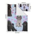 thumbnail image 5 of Poodles Duvet Cover and Pillowcase Set for Single Bedding, Bedroom Accessories for Kids Teens, 5 of 5