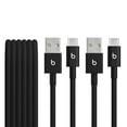 thumbnail image 1 of Cable Beats USB-A a USB-C Trenzado 1.5 m Paquete de 2 Carga Rápida, 1 of 6