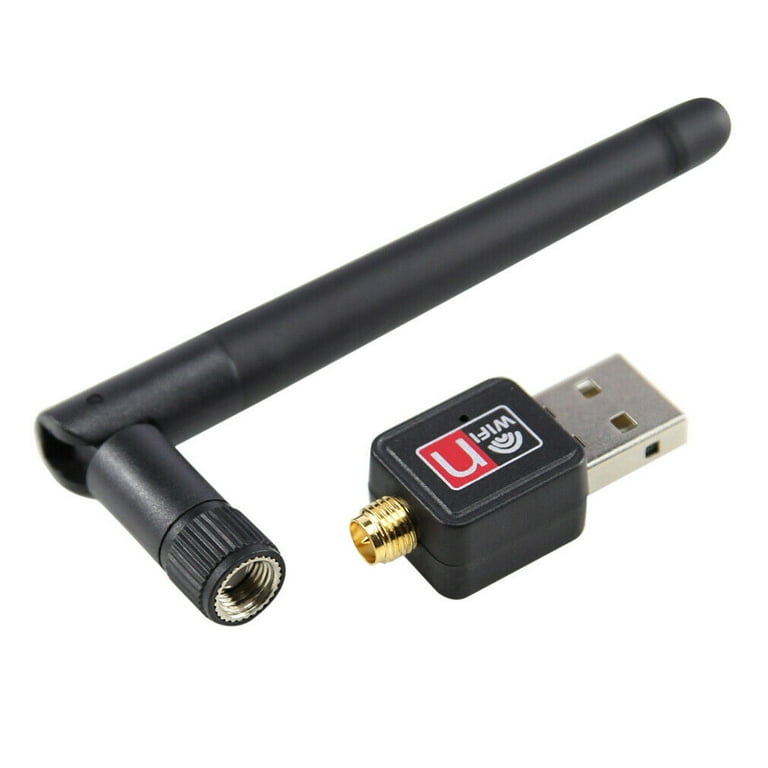 USB Wireless Internet Adapter 150Mbps Mini - 802.11 N/G/B Wireless Network Dongle For Laptops & PCs Usb Wifi Adapter - Foto 6