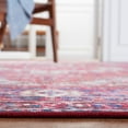 thumbnail image 4 of SAFAVIEH Tucson Melva Traditional Machine Washable Runner, 2'6" x 8', Red/Blue, 4 of 8