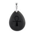 thumbnail image 4 of Colgante de DIY Unisex Mano de obra exquisita Negro Accesorio duradero Colgante Encanto para compromiso Desgaste diario Cumpleaños, 4 of 8