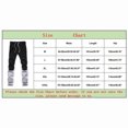 thumbnail image 4 of Vedolay Men's Pants Men Fashion Cotton Linen Plus Size Casual Elastic Waist Pockets Long Pants,Blue M, 4 of 4