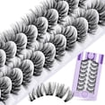 thumbnail image 1 of B&Qaugen Easy Fan Volume Lashes C-0.03-17 B&Qaugen Easy Fan Lashes 0.03 Extensiones de pestañas C Curl Mega Lash Extension Negro mate B&Q Easy Volume Fan Lashes 9 a 25 mm (C-0.03,17 mm), 1 of 4