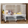 thumbnail image 3 of Ultimate Outdoor Pet Rabbit Cage Stylish Home Rabbit Villa Cozy Rabbit Nest for Happy Bunnies, 3 of 3