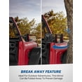 thumbnail image 3 of JOYTUTUS Mirrors Doors Off Compatible with 2024-2026 Wrangler JL Gladiator JT,  Wider View No Vibrate & Wobble (NOT FIT 1986-2023 Wrangler Gladiator), 3 of 9