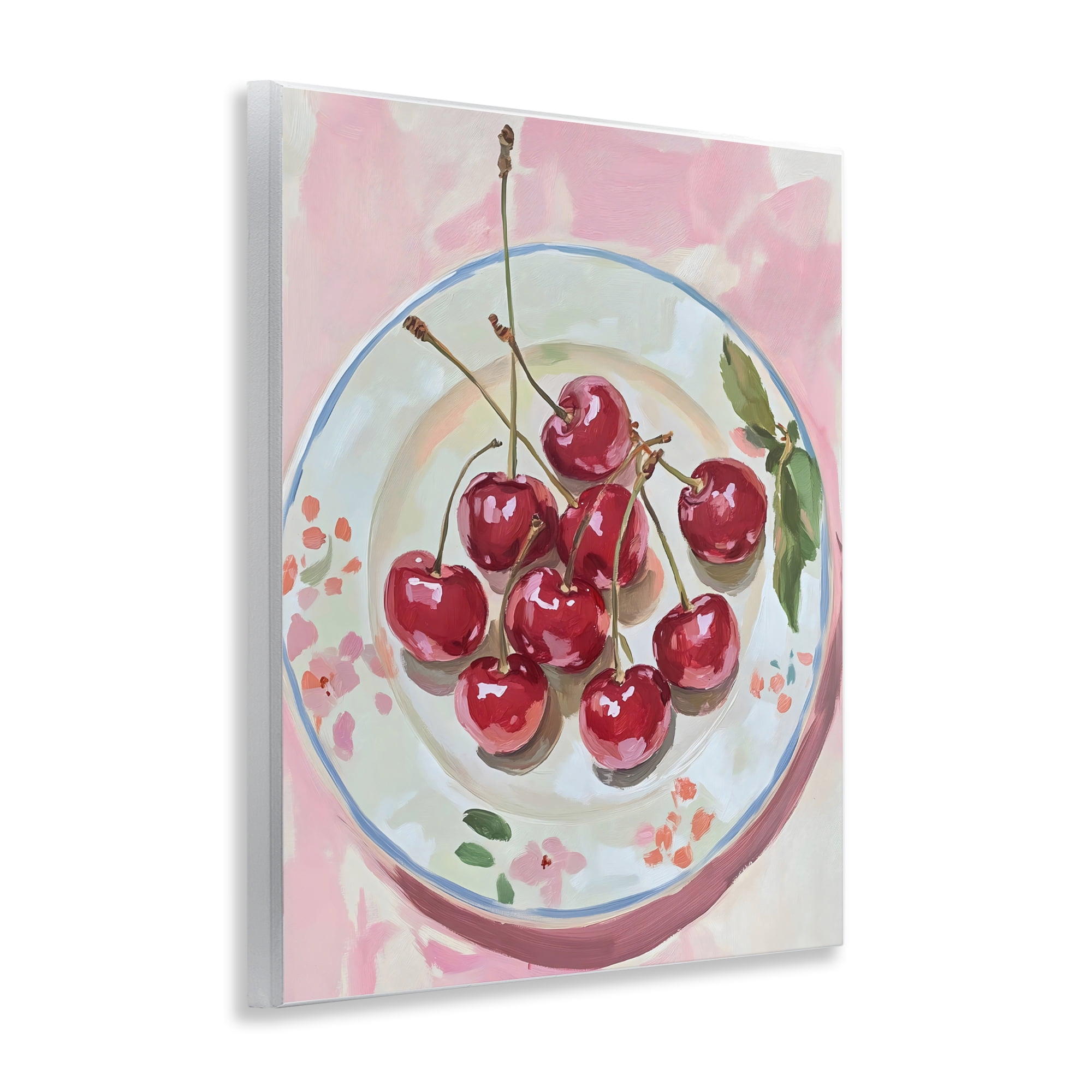 Stupell Industries Plate of Summer Cherries Wall Plaque Art, design by The Prints Vibe