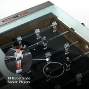 40 Urban Foosball Coffee Table with Tempered Glass, Soccer, Accessories Included by Barrington Billiards