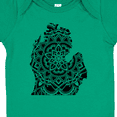 thumbnail image 4 of Inktastic Michigan Silhouette Mandala Boys or Girls Baby Bodysuit, 4 of 5