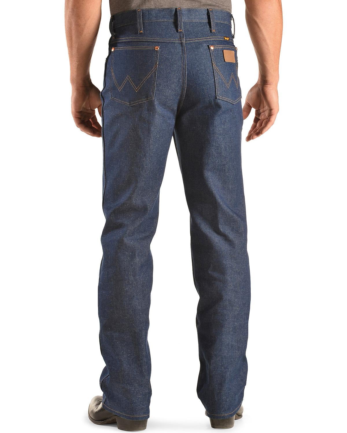 Wrangler Men's Jeans 936 Slim Fit Rigid - 0936Den 