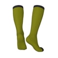 thumbnail image 5 of Lsque Olive Printed Crew Socks Men's Women's LightWeight Thin Casual Calf Socks ,Knee High Socks,Cotton Socks, 5 of 9