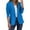 Blue, variant on Dezsed Women's Solid Color Casual Fashion Long-sleeved Cardigan Jacket Coat Top Navy S