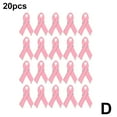 thumbnail image 4 of Breast Cancer Awareness Pin Brooch Metal Pink Ribbon Badge Lapel HOT X@ Y2Z X3G9, 4 of 6