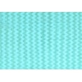 thumbnail image 1 of Ahgly Company Indoor Rectangle Solid Light Blue Modern Area Rugs, 2' x 4', 1 of 4