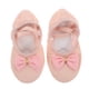thumbnail image 2 of 1 par de zapatillas de ballet para niñas, suaves y con suela dividida, para practicar ballet, para niños pequeños y niñas, cómodas para clases y presentaciones, 2 of 8