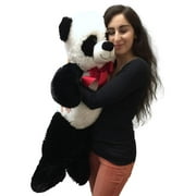 Big Stuffed Panda 36 Inch Soft Large 3 Foot Bear Big Plush Animal