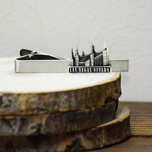 Las Vegas Temple Tie Clip