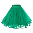 thumbnail image 1 of Jupe Patineuse Polyvalente en Ligne A pour Femmes - Jupe Évasée Extensible Décontractée pour Toutes les Occasions, 1 of 4