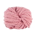 thumbnail image 3 of Hilo de chenilla grueso para tejer a mano, suave, para decoración del hogar, macramé Piel rosada, 3 of 9