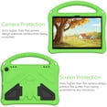 thumbnail image 3 of ELEHOLD Rugged Case for Walmart Onn 7.0 Inch Gen 4 2024 Kids Friendly EVA Full Body Protective with Kickstand Handle Grip Shockproof Anti-Scratch Case, Green, 3 of 7