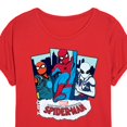 thumbnail image 3 of Marvel Your Friendly Neighborhood Spider-Man - Spider Suits - Women's Oversized Graphic T-Shirt, 3 of 4