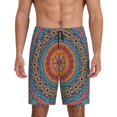 thumbnail image 1 of Fotbe Mandala Pantalones Cortos de Pijama para Hombre, Ropa de Dormir, Pantalones de Pijama Cortos para Hombre-XX-Large, 1 of 6