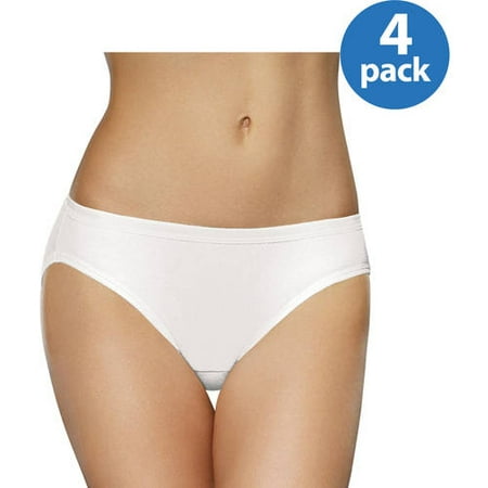 Fruit of the Loom Ladies 4pk Breathable Bikini
