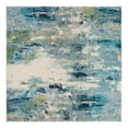 thumbnail image 3 of Unique Loom Chromatic Collection Area Rug - Avalon (5' Square Light Blue/Gray), 3 of 7