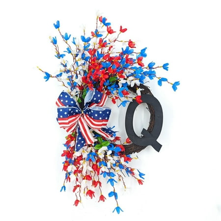 

Independence Day 26 Letter Surname Wreath 26 Letter Surname Memorial Day Wreath Fourth Of July Class