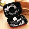 thumbnail image 3 of Douhoow Travel Digital USB Storage Cable Earphone Organizer Zipper Up Bag Case, 3 of 8