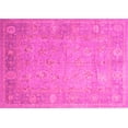 thumbnail image 1 of Ahgly Company Indoor Rectangle Oriental Pink Traditional Area Rugs, 8' x 10', 1 of 4