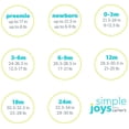 thumbnail image 3 of Pantalones Simple Joys de Carter's para niñas de 0 a 3 meses (paquete de 4), 3 of 3