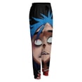 thumbnail image 4 of 2D Gorillaz Womens Sweatpants Joggers Pants Daily Trousers 3D Printing Novelty Casual Sweatpants With Drawstring Closed Bottom, 4 of 7