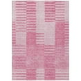 thumbnail image 2 of Addison Rugs Chantille Indoor/Outdoor Transitional Striped Pink Washable Rectangle Rug, 8' x 10', 2 of 6
