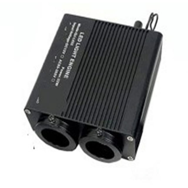 Kit de Lumière LED Double Tête 32W RGBW, Contrôle Sonore Musical, Fibre Optique LED pour Ciel Étoilé, Installation Facile