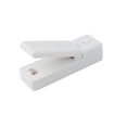 thumbnail image 1 of Sellador de Vacío Mini Sellador de Bolsa Usb Portátil de Carga Máquina de Sellado de Bolsa de Plástico con Imán para Almacenamiento de Alimentos Bolsas de Aperitivos de Cocina de Viajes Blanco Gris, 1 of 6