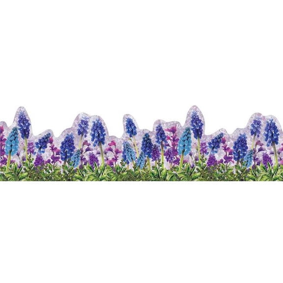 Eureka Curiosity Garden Die-Cut Floral Deco Trim®- Extra Wide (EU 846339)