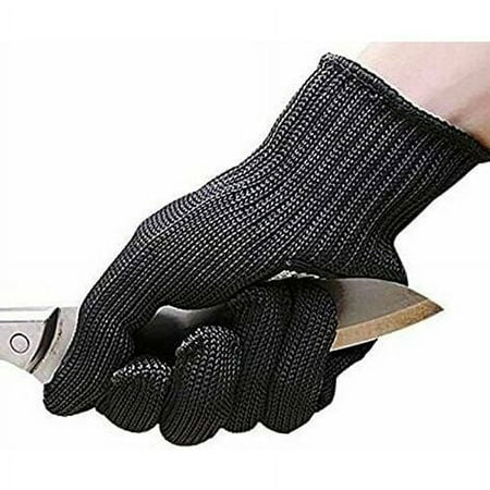 Pair of Cut Resistant Gloves Metal Butcher Cut Proof Stab Protect Gloves Mitten Best Protection Against Everyday Cuts Knife Kitchens Gardening DIY