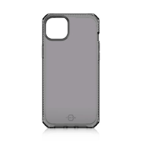 ITSKINS SPECTRUM-R CASE FOR IPHONE 14 (6.1") & IPHONE 13 (6.1") - 100% RECYCLED MATERIALS - CLEAR SERIES - SMOKE