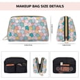 thumbnail image 5 of Naloa Colorful Cute Pig Leather Makeup Bag for Purse Travel, Portable Small Cosmetic Organizer for Women and Girls, Make up Bag with Zipper, 5 of 8